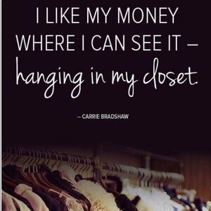 I like my $$$ where I can see it. 👀